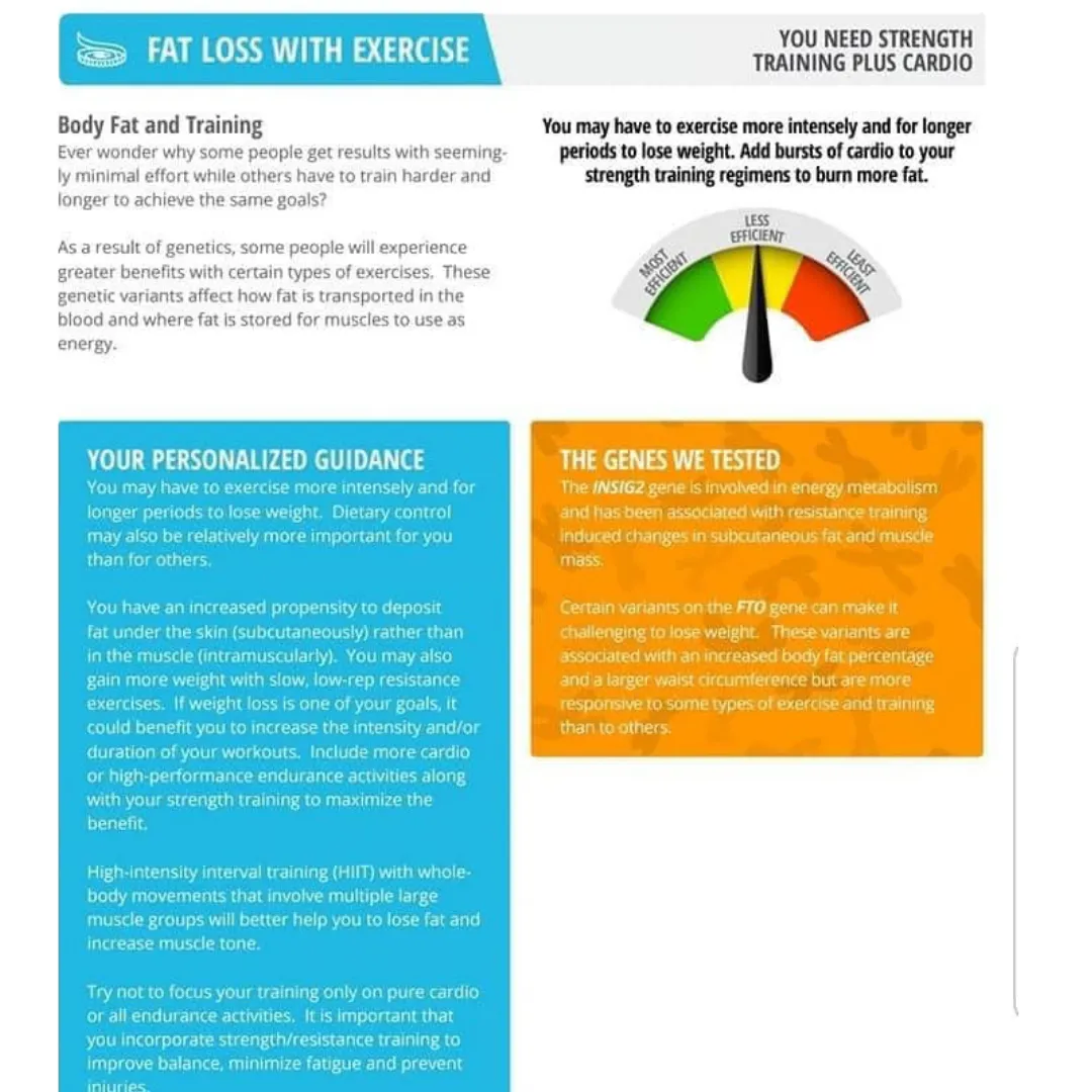 Customized DNA Plans