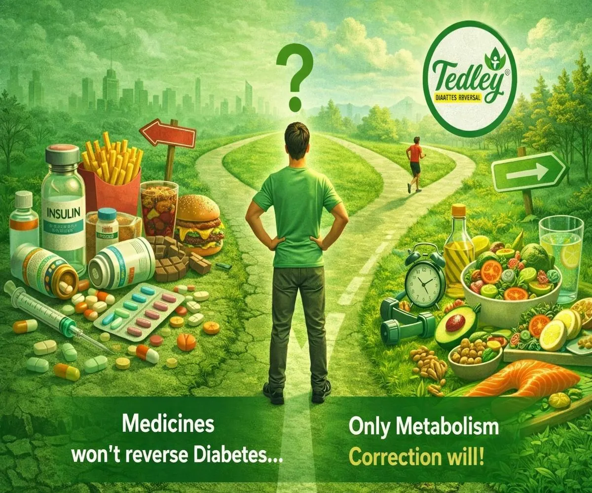 Diabetes reversal metabolism correction lifestyle changes