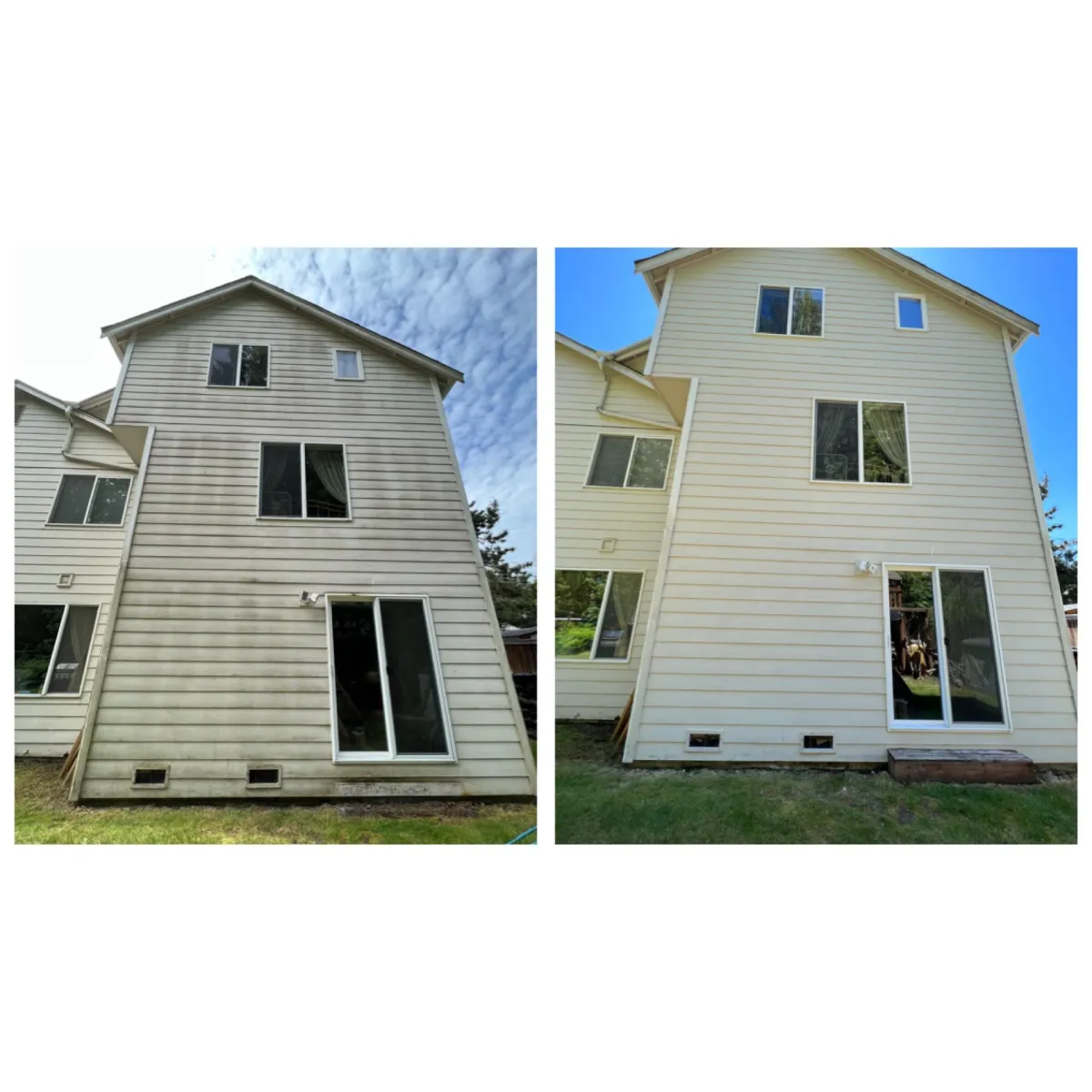 professional East Olympia house washing cedar siding