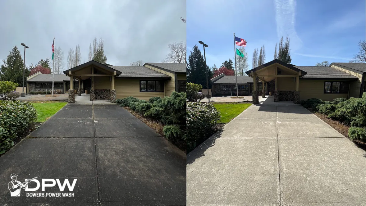 Olympia Commercial Concrete Cleaning