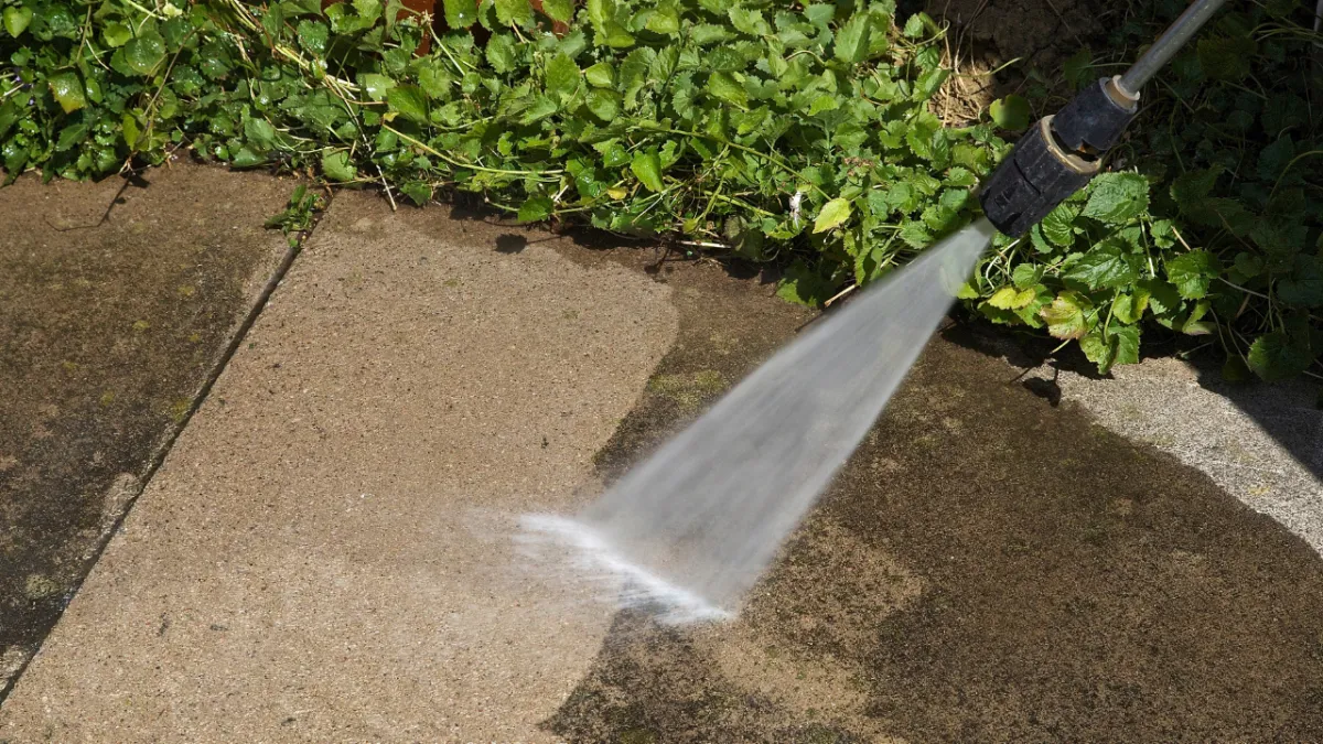 Olympia Residential and Commercial Pressure Washing Services Concrte Cleaning