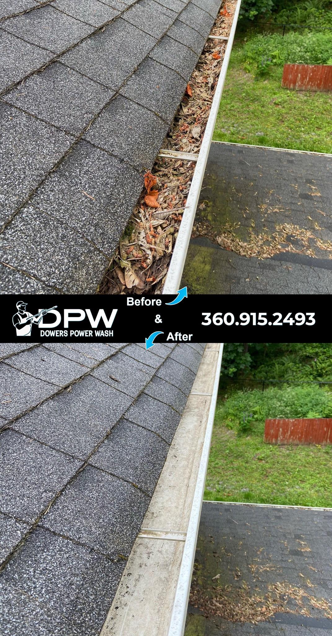 Olympia Washington Professional Gutter Cleaning Pressure Washing