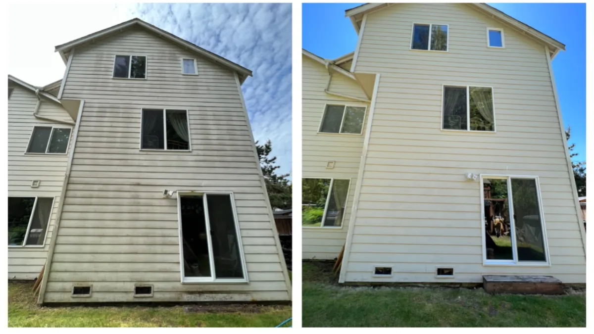 professional Olympia house washing vinyl siding