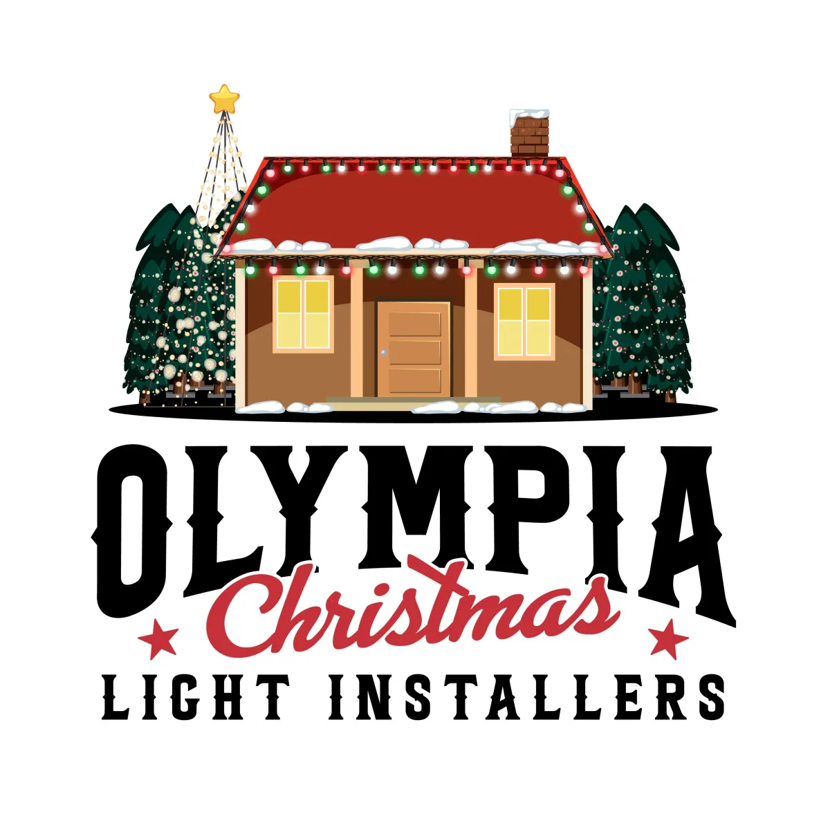 Olympia Christmas Lights Installation