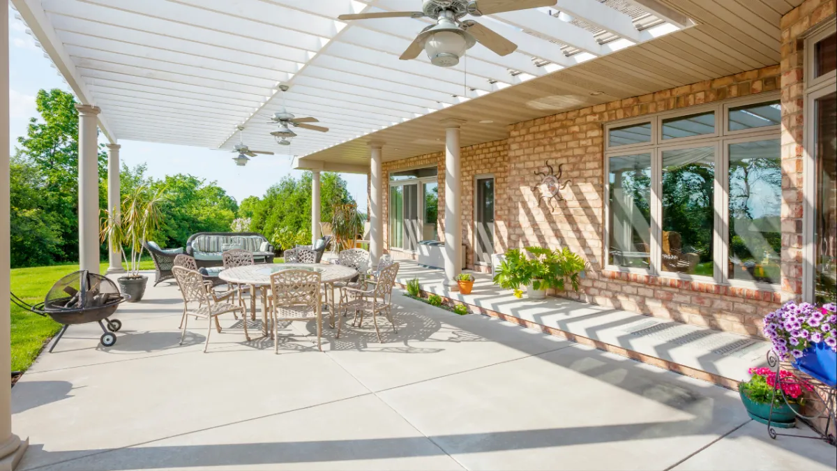 Olympia concrete cleaning patio driveway pavers