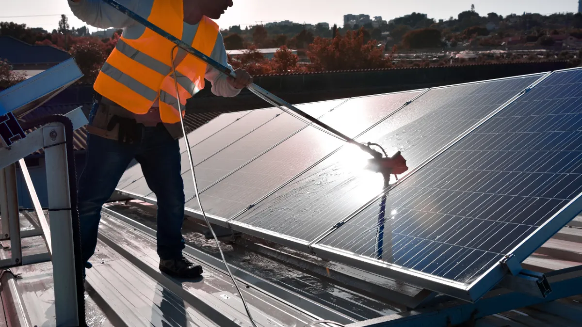 Olympia Washington Professional Commercial Solar Panel Cleaning Pressure Washing