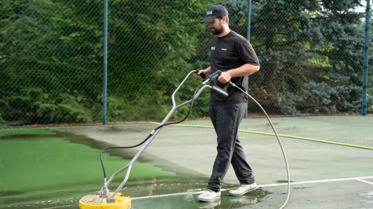 Olympia commercial roof cleaning