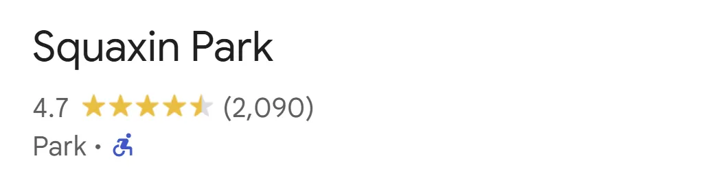 Squaxin Park Lacey Washington