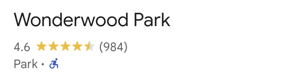 Wonderwood Park Lacey Washington