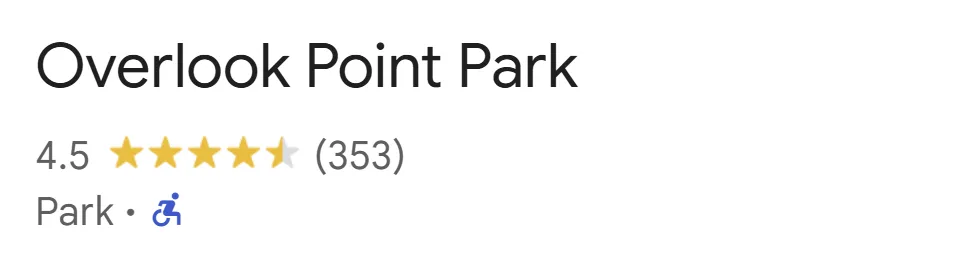Overlook Poimt Park Tumwater Washington