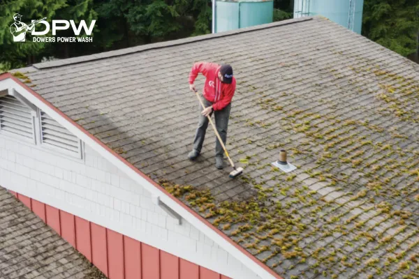 professional Olympia roof cleaning shingle soft washing