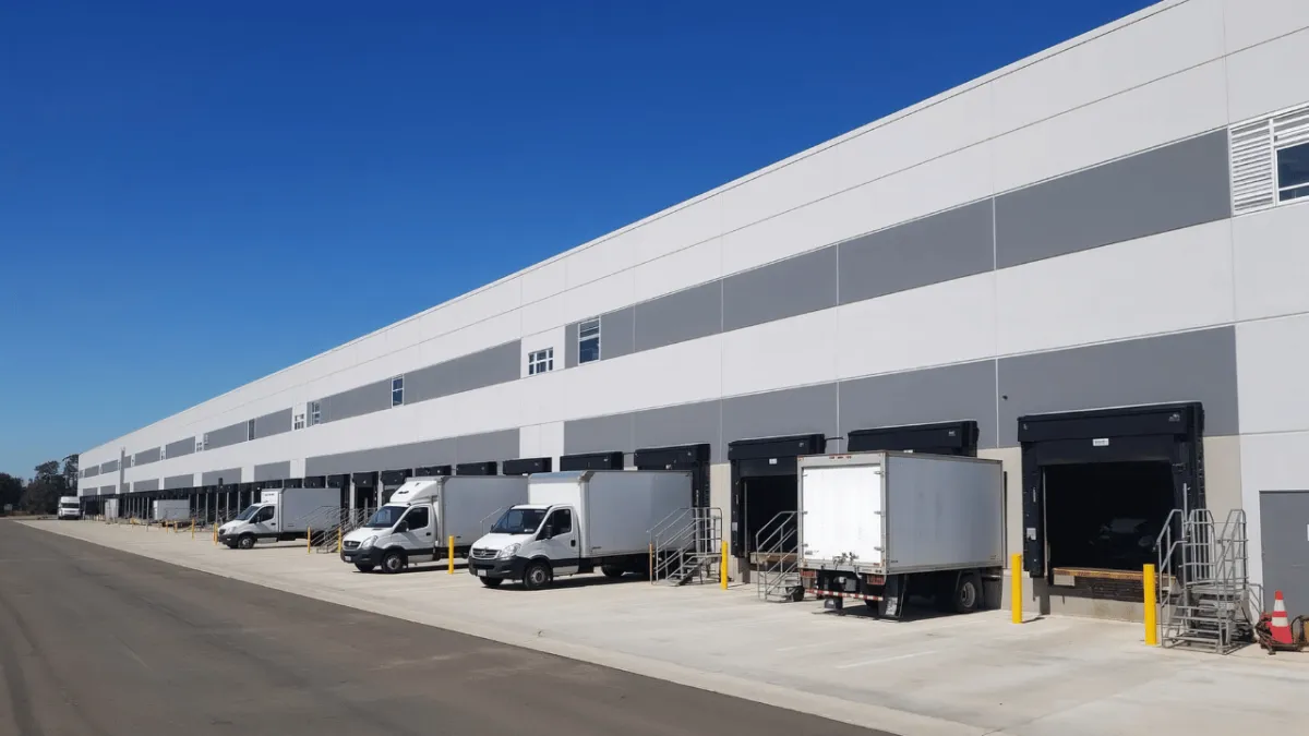 Clean loading dock after professional industrial pressure washing service by Dowers Power Wash in Olympia Washington