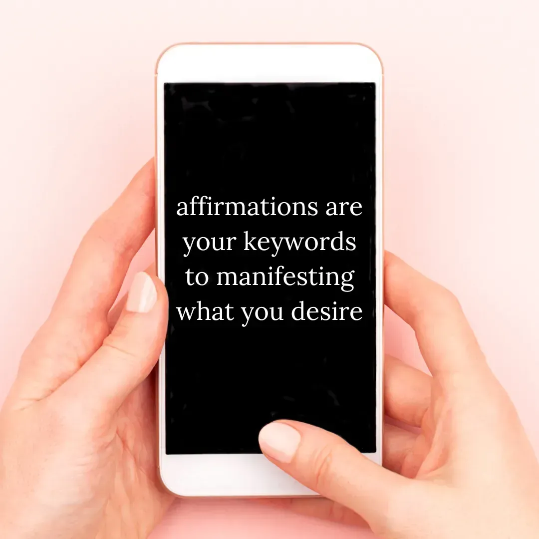 Image of affirmations quote.