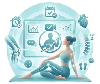 Online gyógytorna videóhíváson keresztül