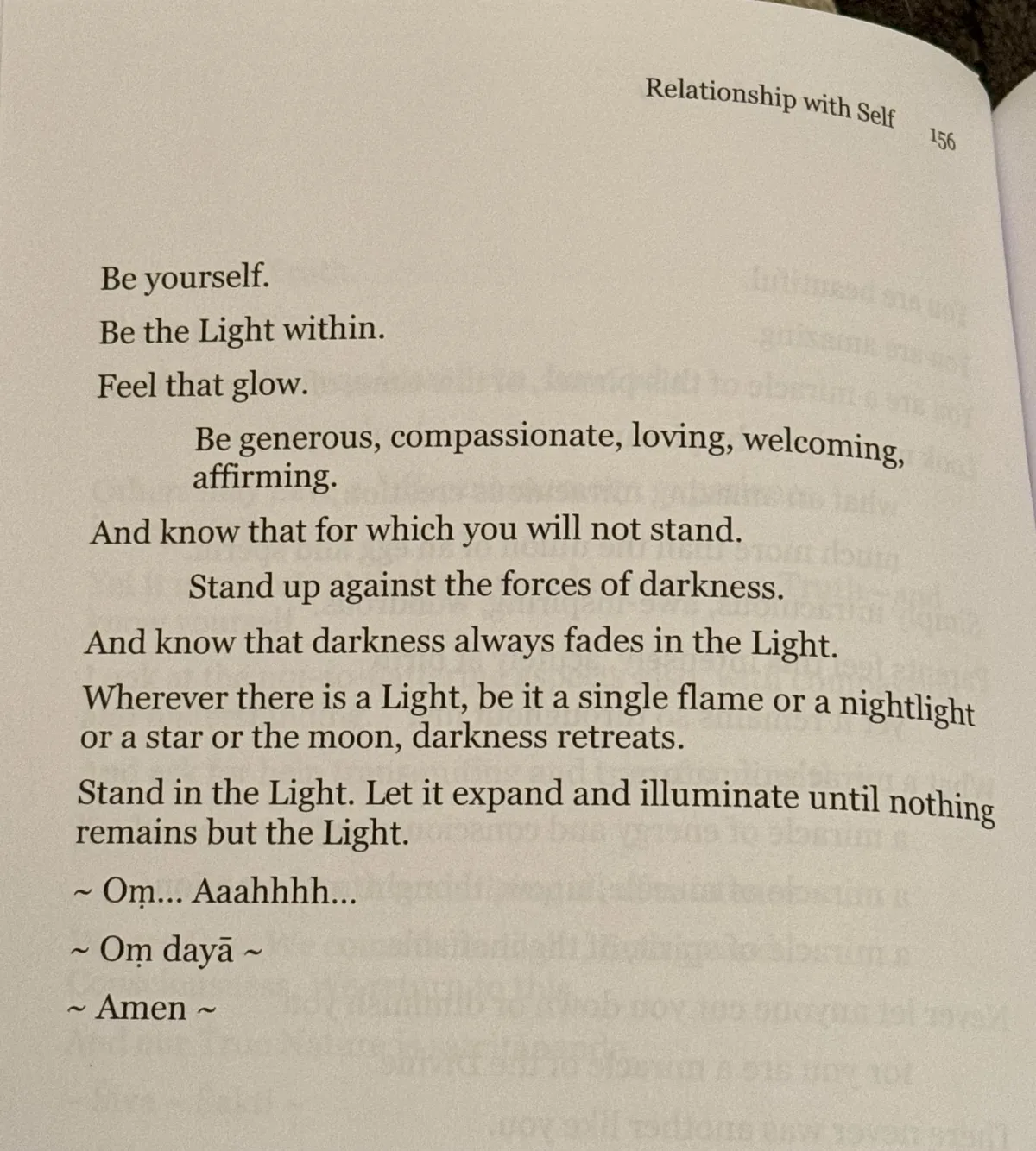 Be yourself passage from Flow