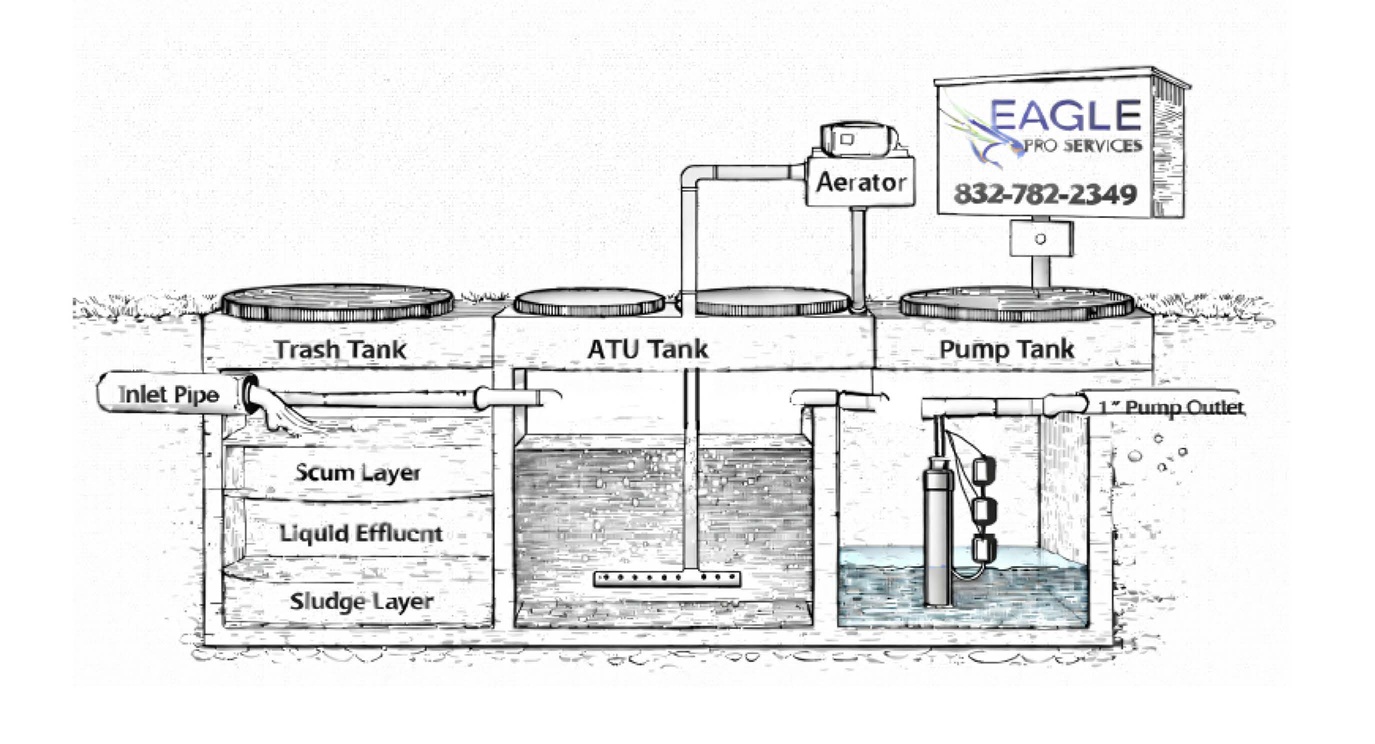 water drop in blue water