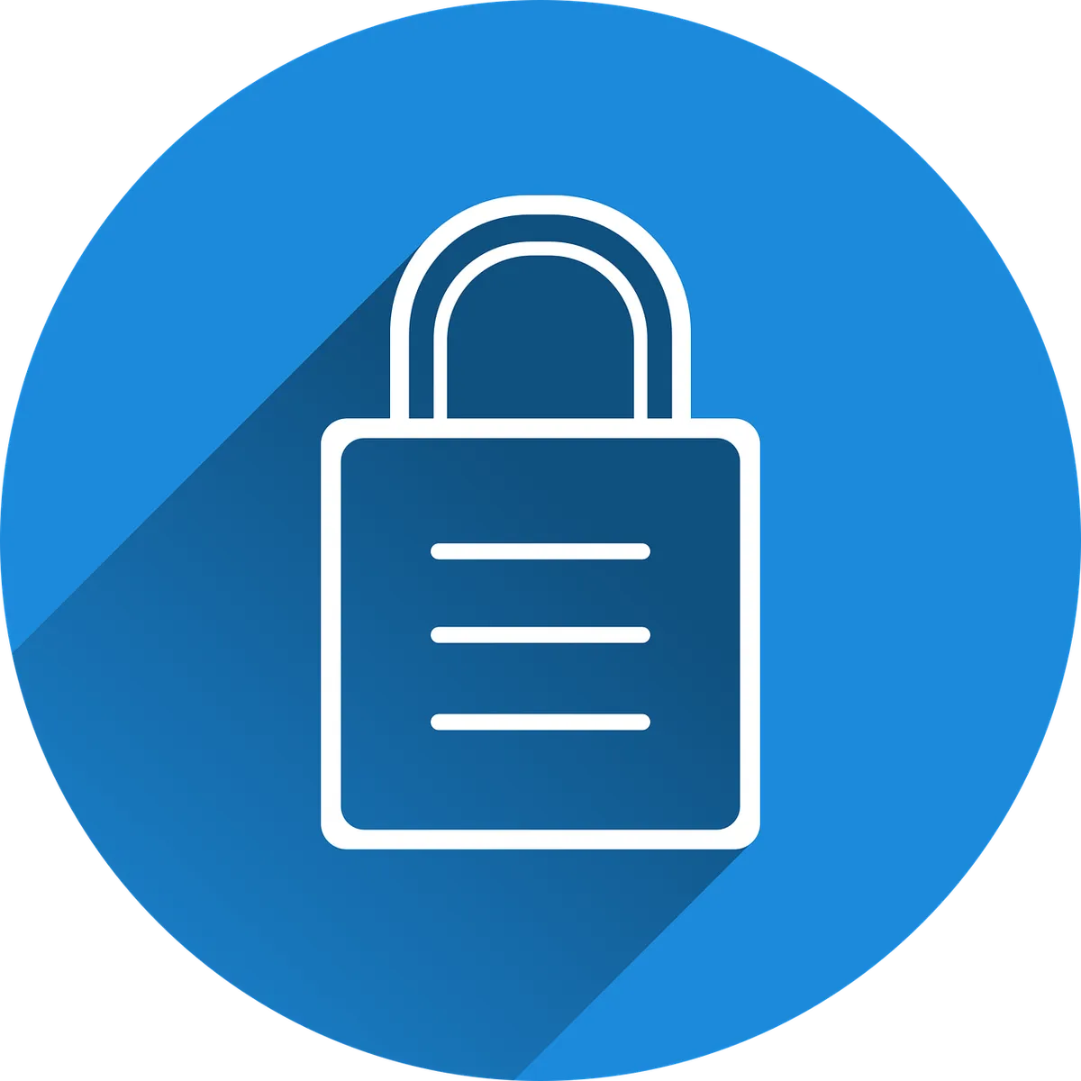 Free castle security locked vector
