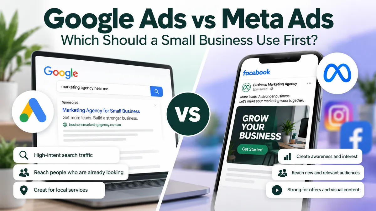 Google Ads vs Meta Ads: Which Should a Small Business Use First?