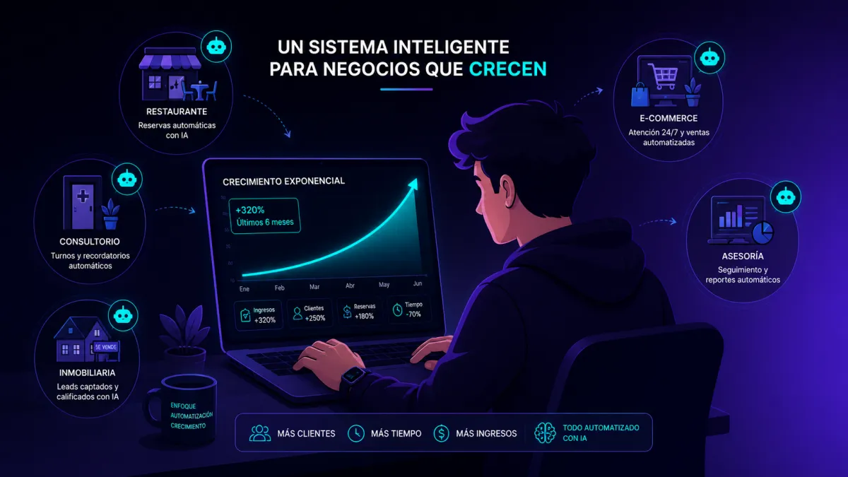5 negocios que puedes montar hoy mismo con IA (sin ser técnico)