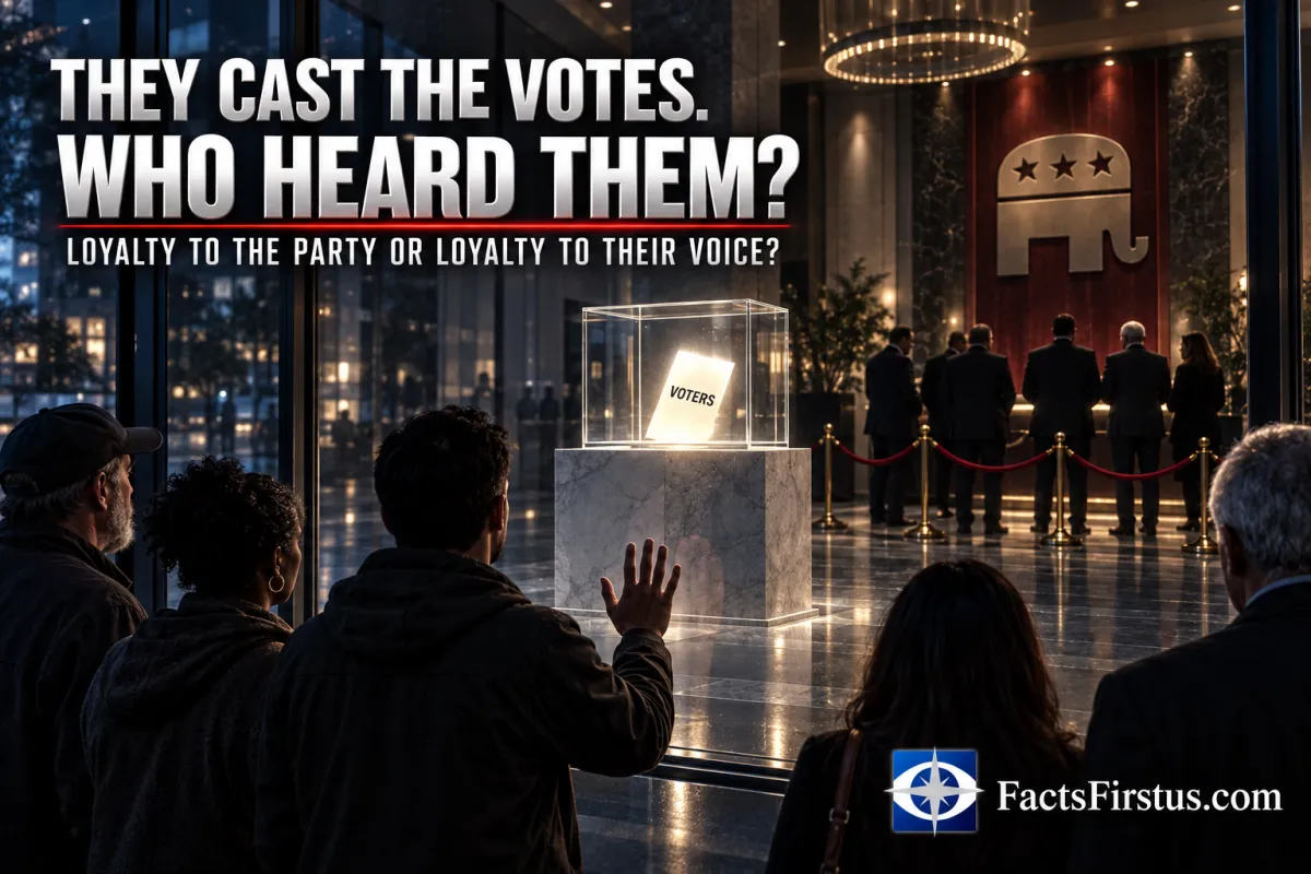 THE VOTERS CHOSE THEIR CANDIDATE. BEHIND A LOCKED DOOR, THE ILLINOIS GOP CHOSE SOMETHING ELSE.
