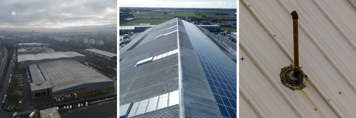 Drone Survey and 3D CAD for Commercial Rooftop Solar Projects