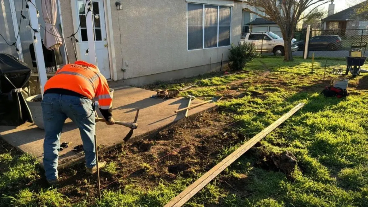 Alyca concrete does extension patio