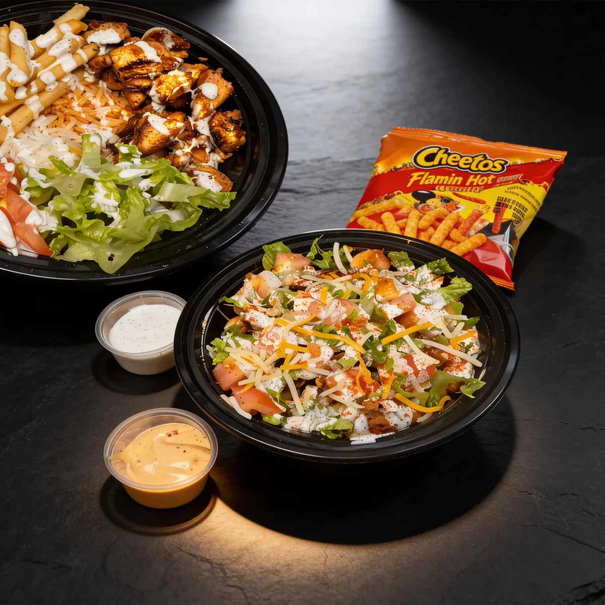 Spicy chicken bowl- town kitchen detroit