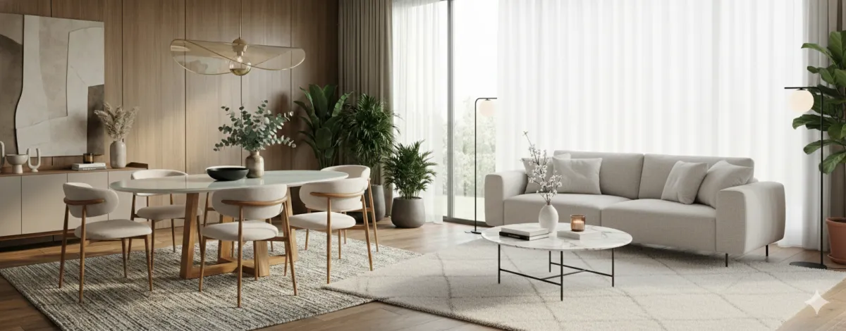 Projeto de móveis planejados para sala com acabamento premium na Ilha do Governador.