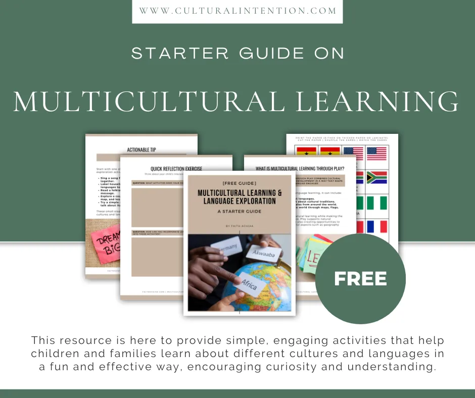 FREE Multicultural Learning Starter Guide