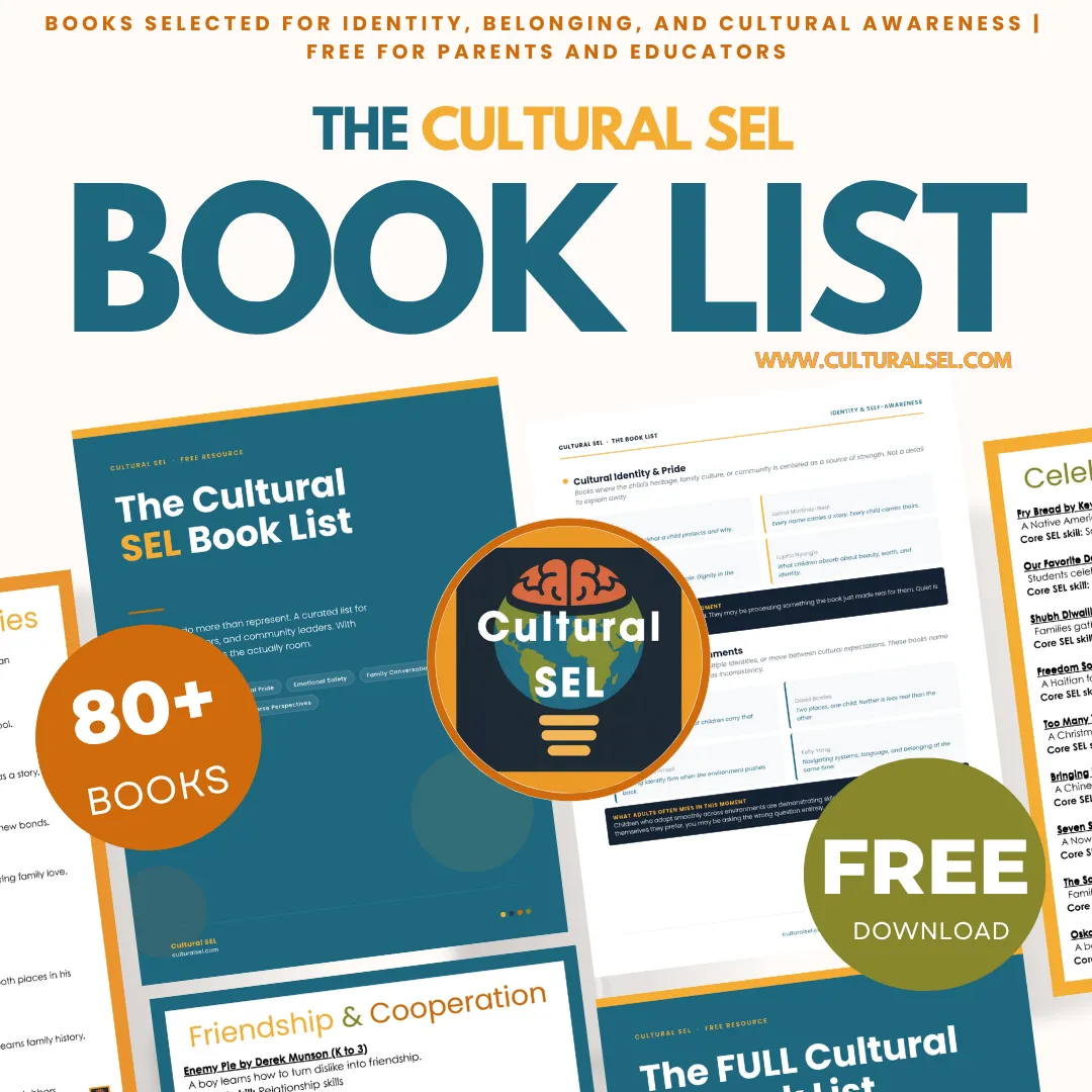 Cultural Responsive SEL Book List