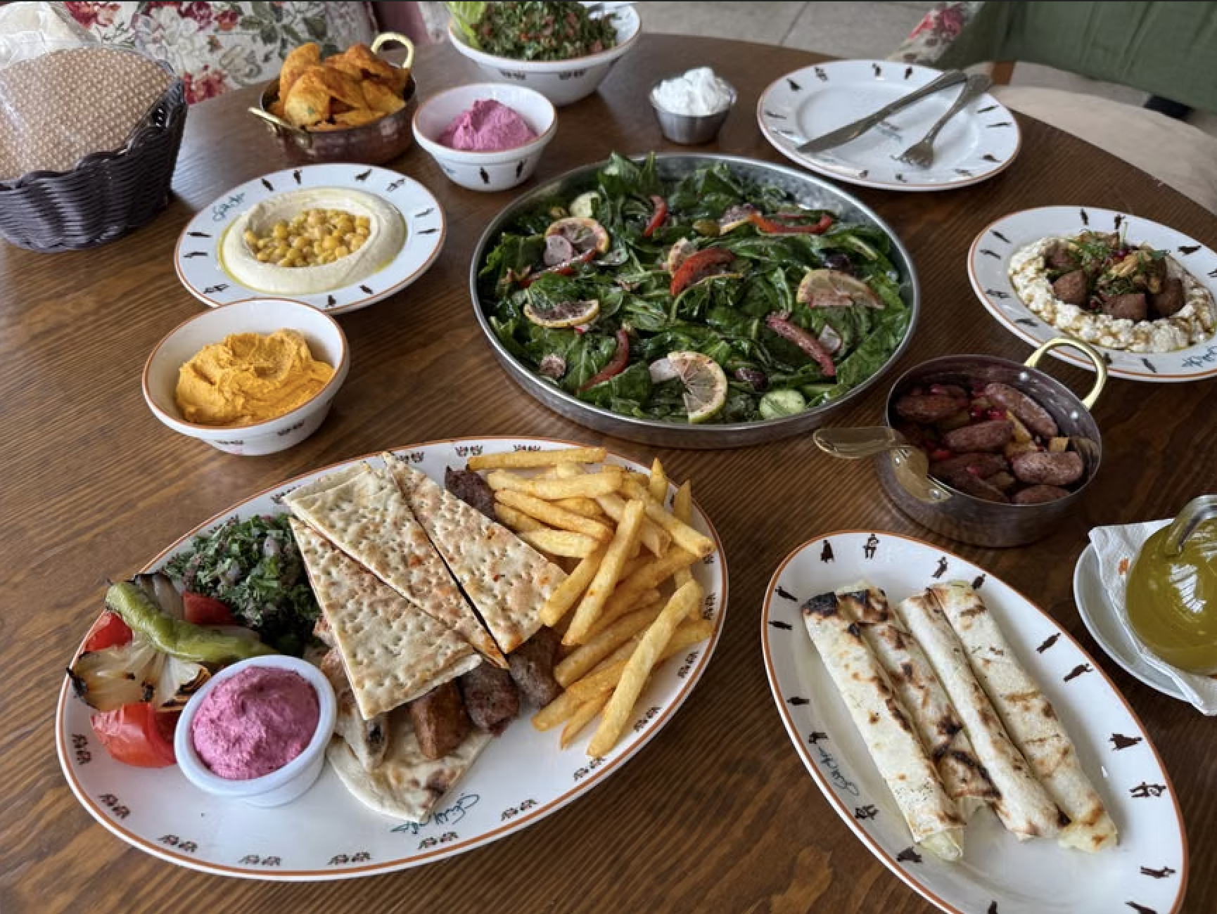 heber city restaurant lunch spread with fresh seasonal ingredients