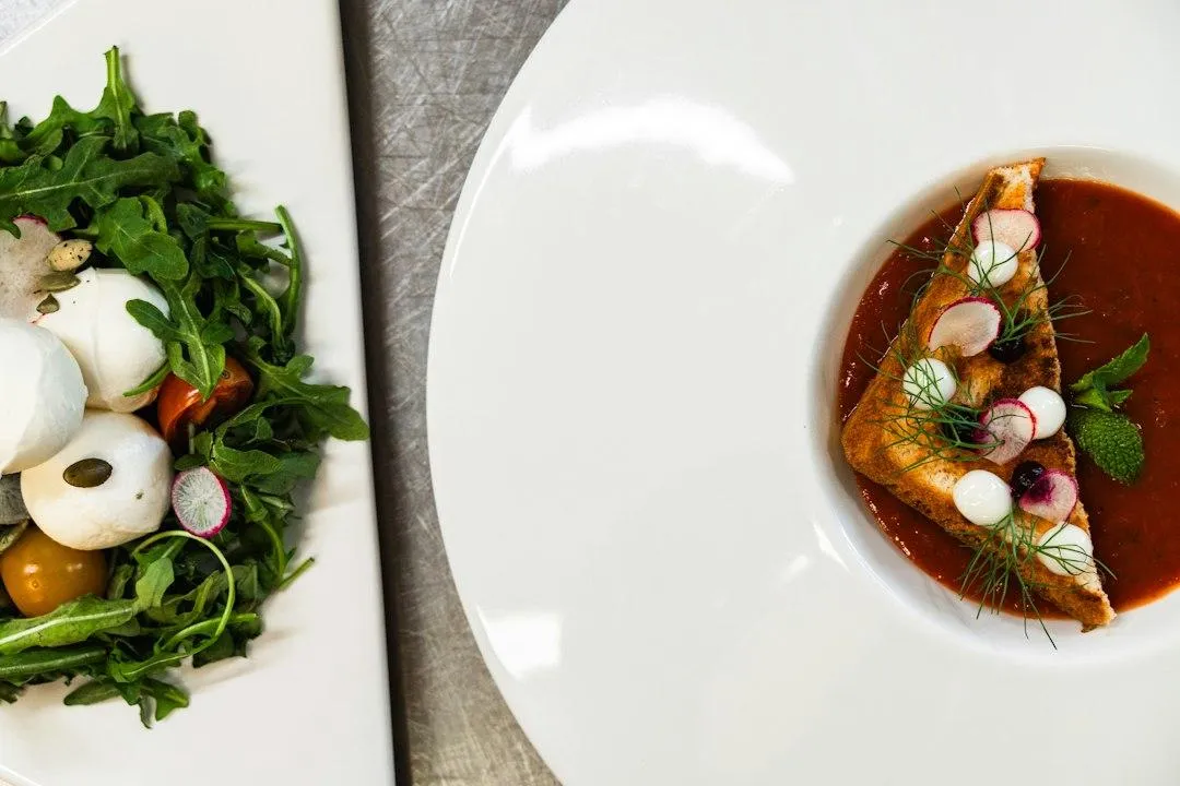fresh seasonal lunch dishes