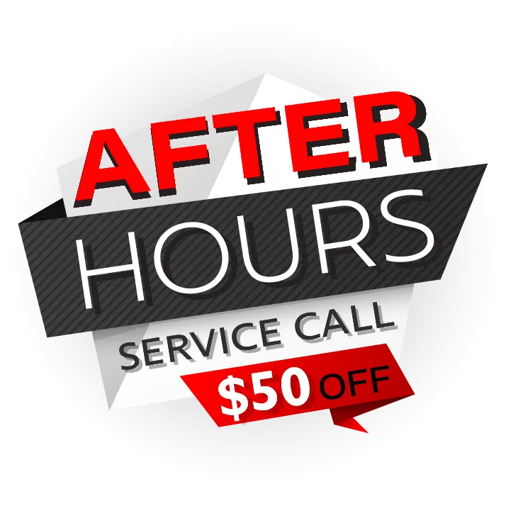 $50 Off Any After Hours Service Call