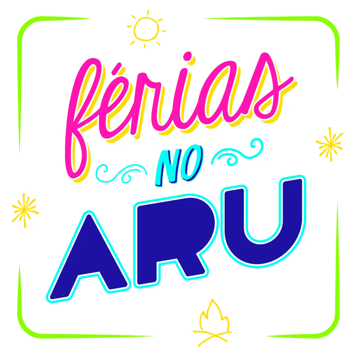 Logo Férias no Aru | Temporada de Férias Acampamento Aruanã