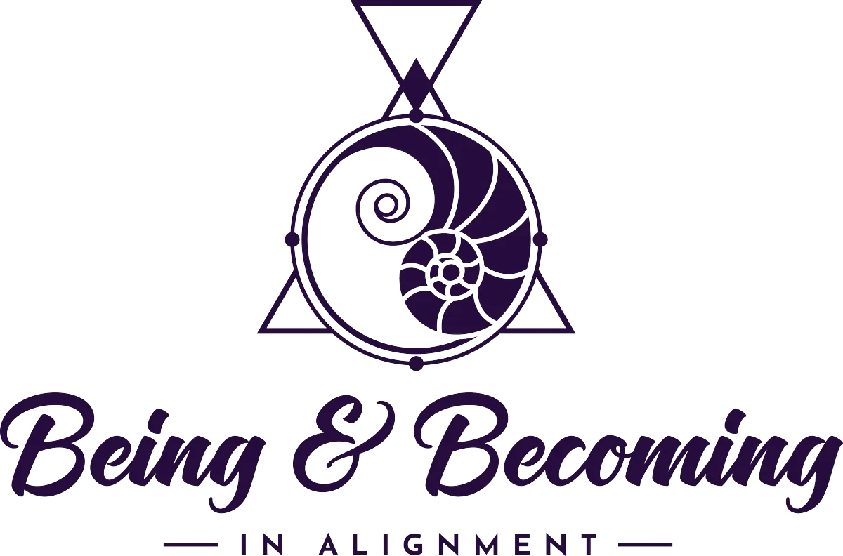 Being & Becoming in Alignment Brand Logo