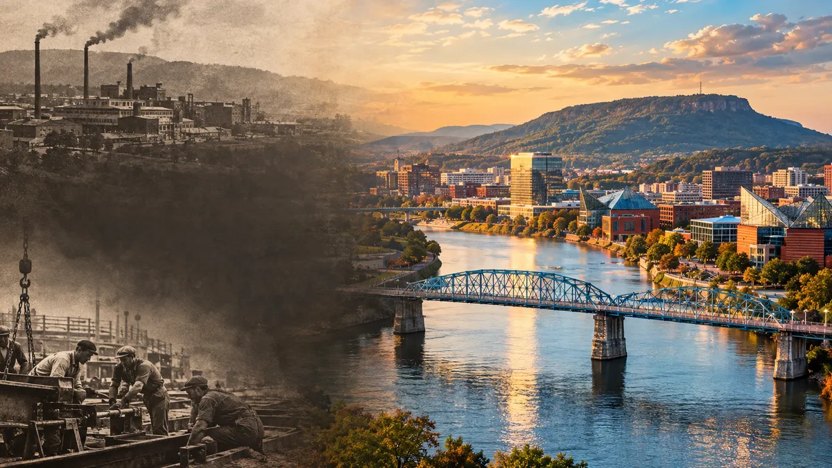 The history of Chattanooga TN