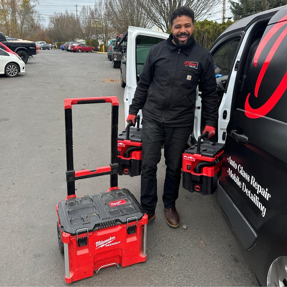 Chris, owner of Deluxe Auto NW.