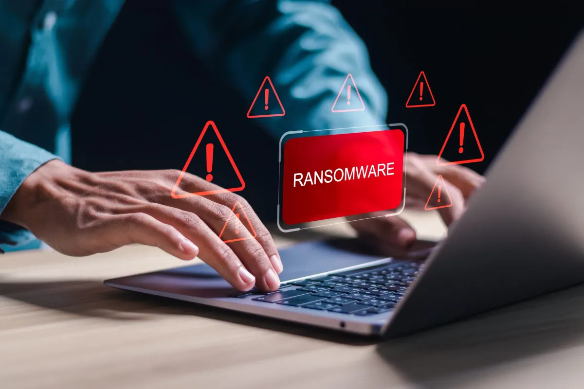 Business cybersecurity risks highlighting the impact of security breaches on operations, data protection, and productivity