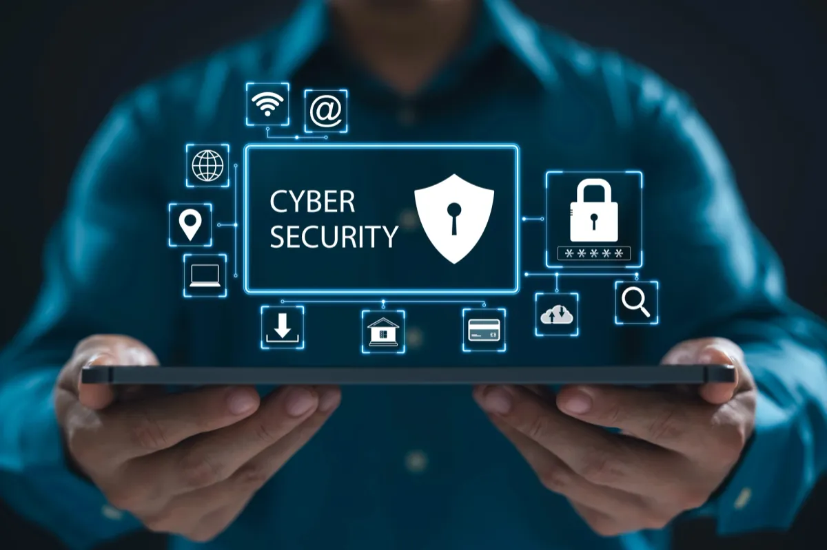 Cybersecurity protection delivering secure business systems, data protection, threat prevention, and reliable IT operations