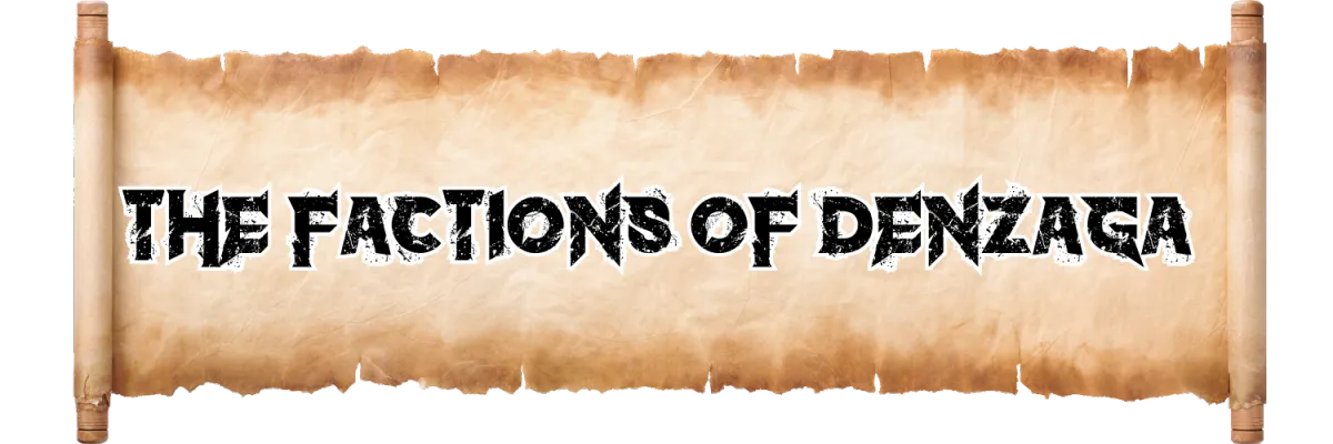 The Call of the Void: Denzaga Board Game Factions