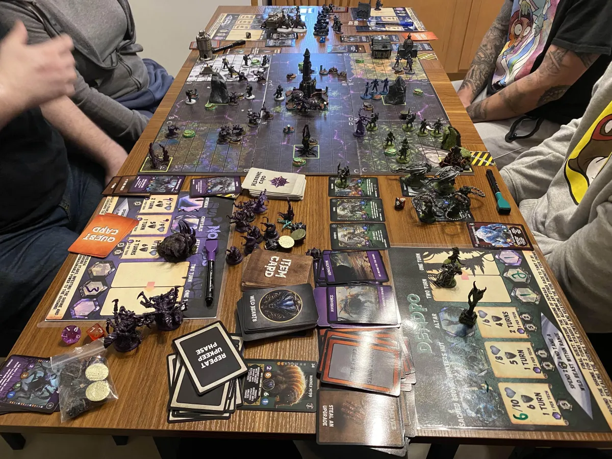 The Call of the Void: Denzaga Board Game 1-4 Players