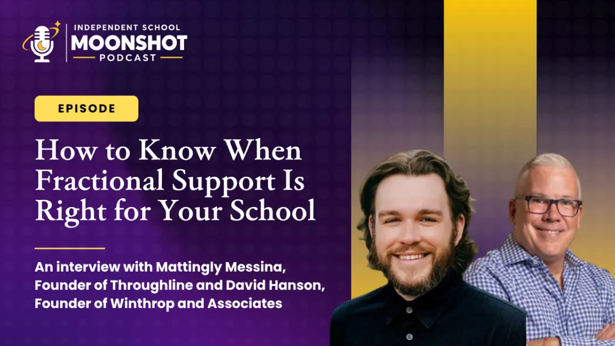 How to Know When Fractional Support Is Right for Your School