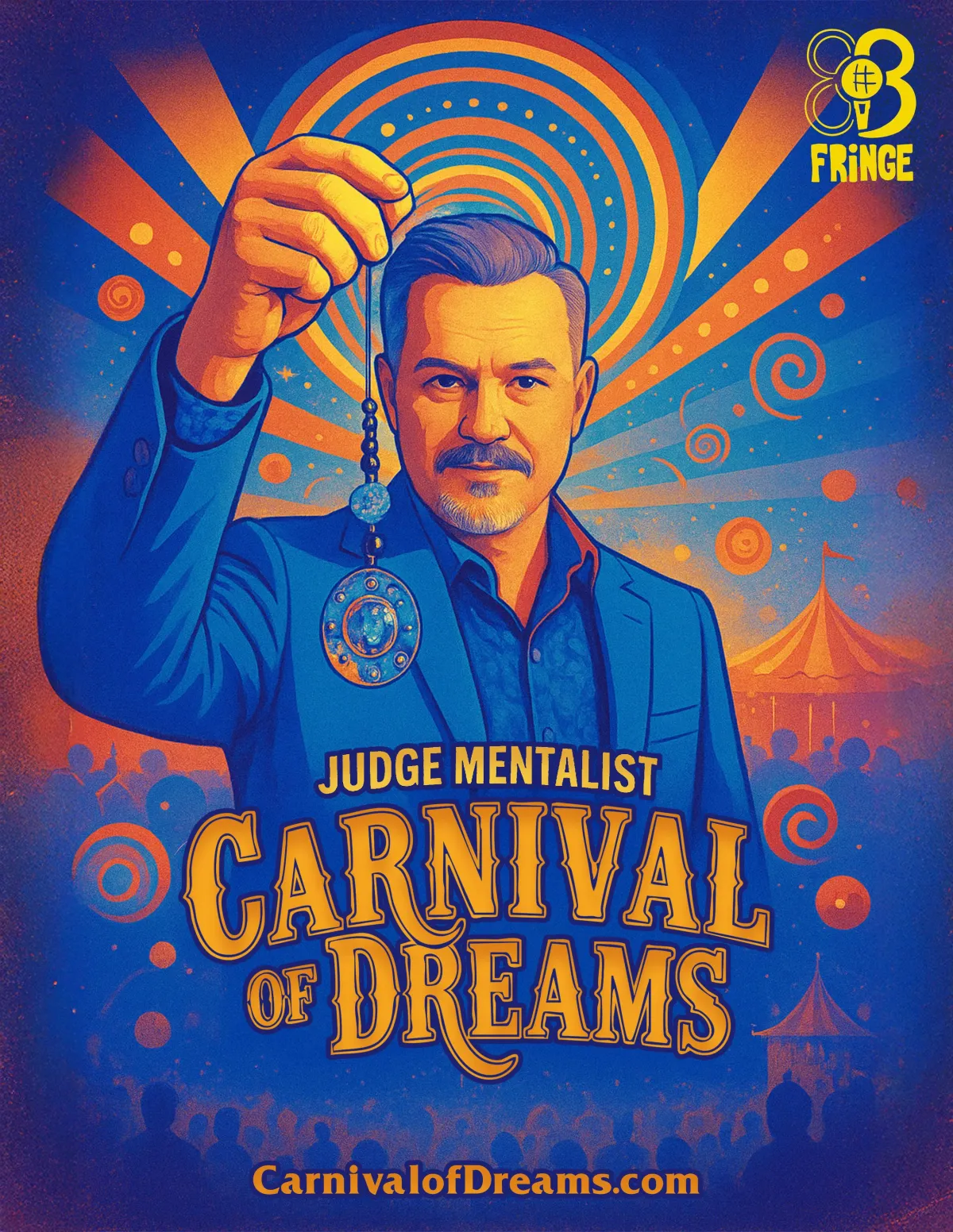 Hypnotist Judge Mentalist- Carnival of Dreams at Barcelona Fringe