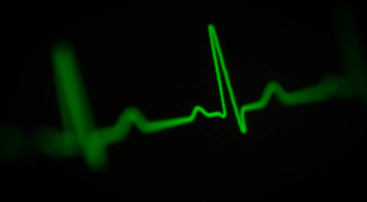 Grabación de podcast sobre salud cardíaca