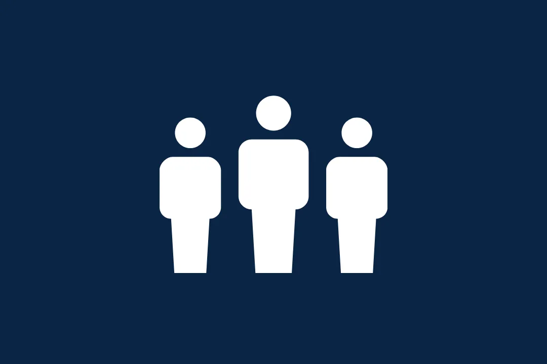 icon of 3 people representing a community