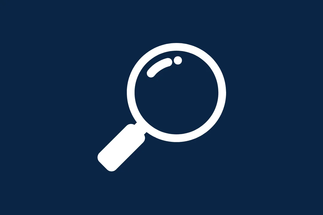 Icon representing clarity