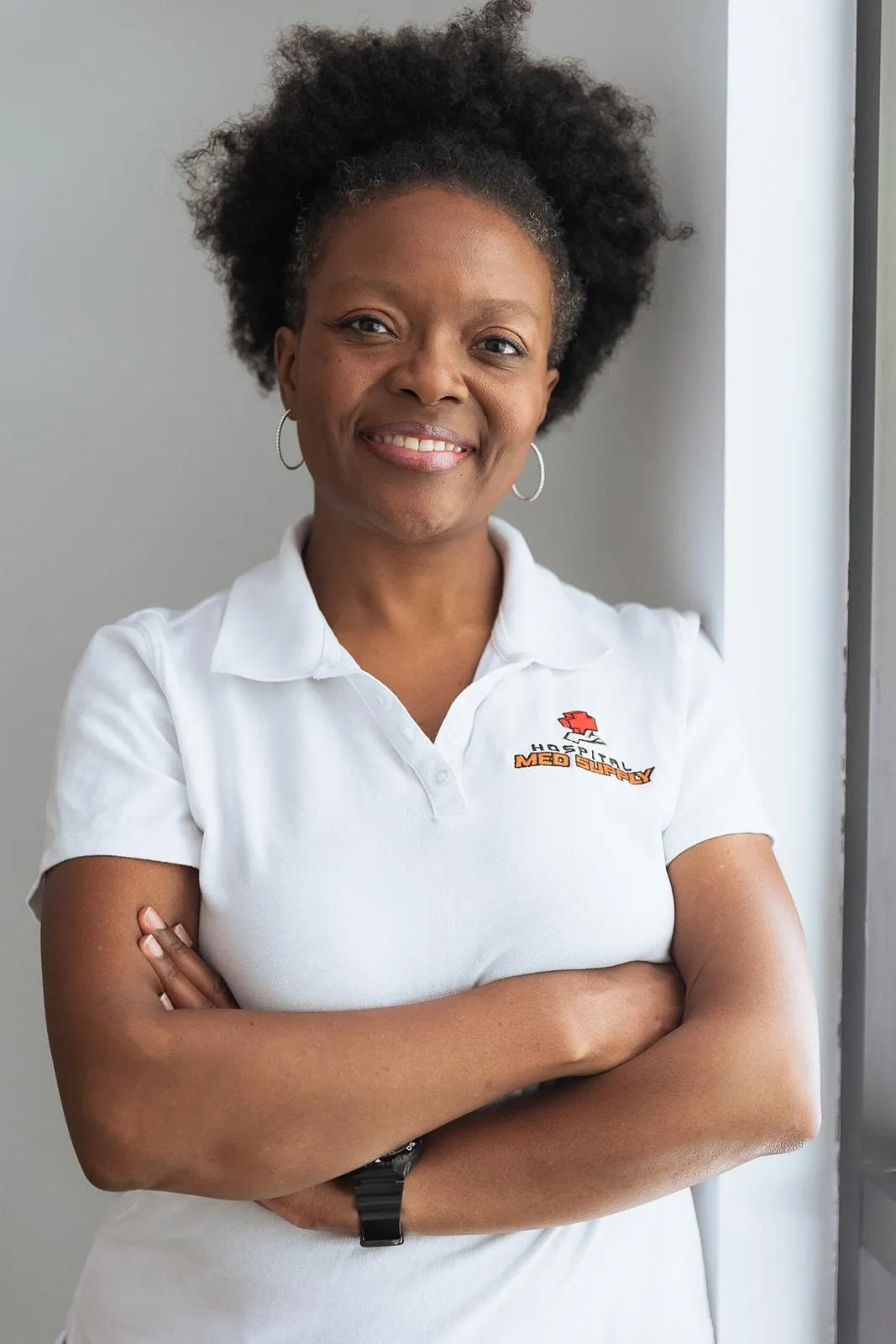 Photo of Ebony Godwin, founder  of Hospital Med Supply