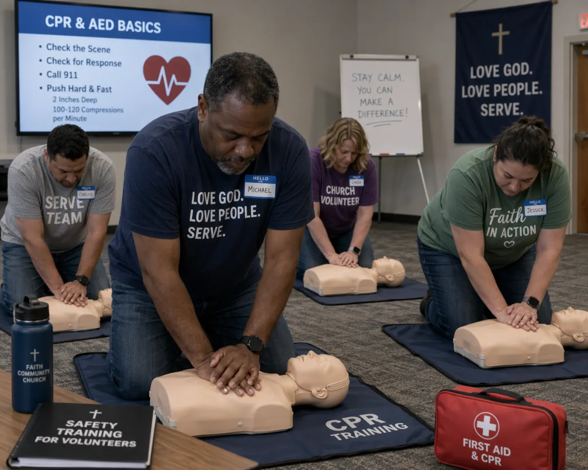 How Many People in a Church Should Be CPR Trained?
