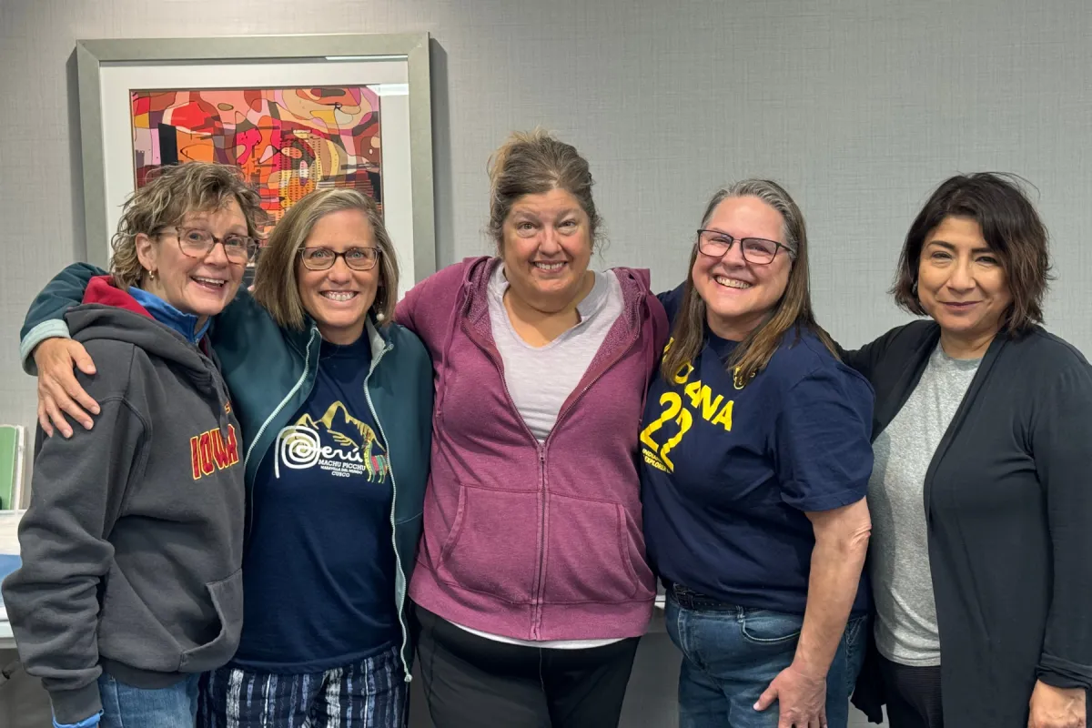 Galentine’s creative crop event 2026 scrapbookers in Urbandale Iowa