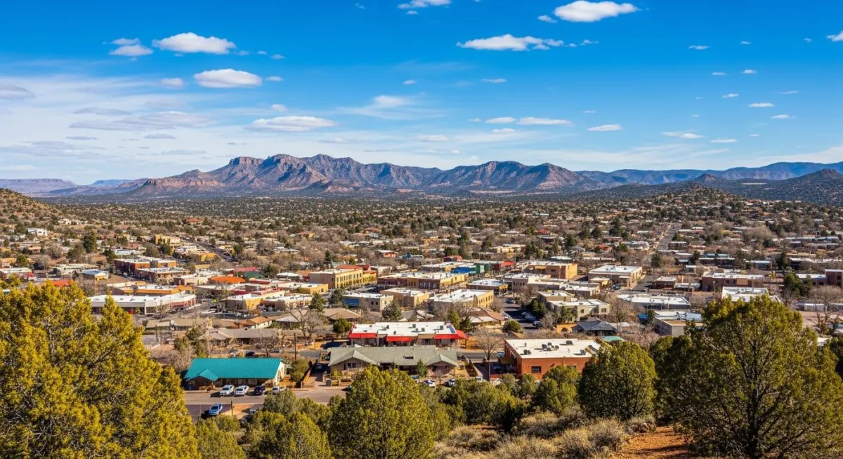 Cottonwood Arizona hospital and landscape
